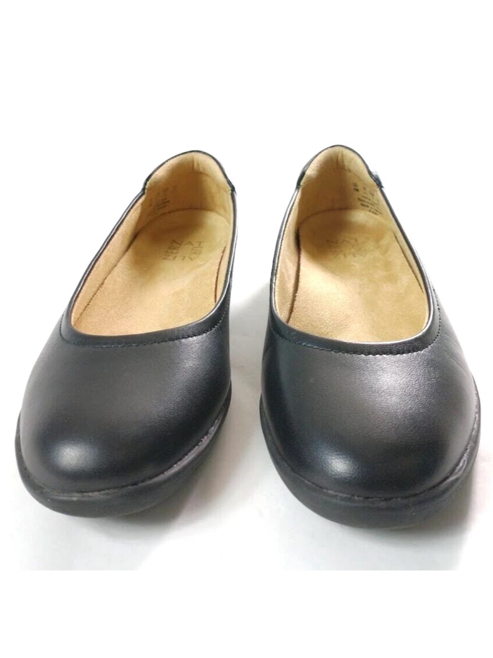 Naturalizer Flexy Black Leather Ballet Flats Women’s Size 8.5M